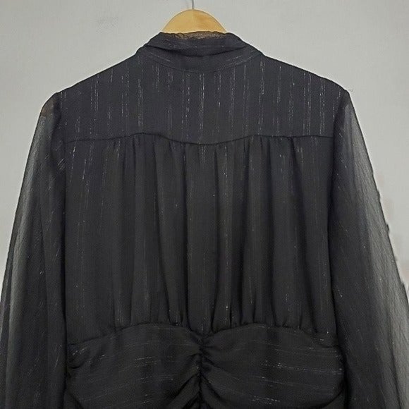 House OF HARLOW 1960  REVOLVE LONG BALLOON SLEEVE MINI DRESS NEW W/O TAG - Picture 11 of 12